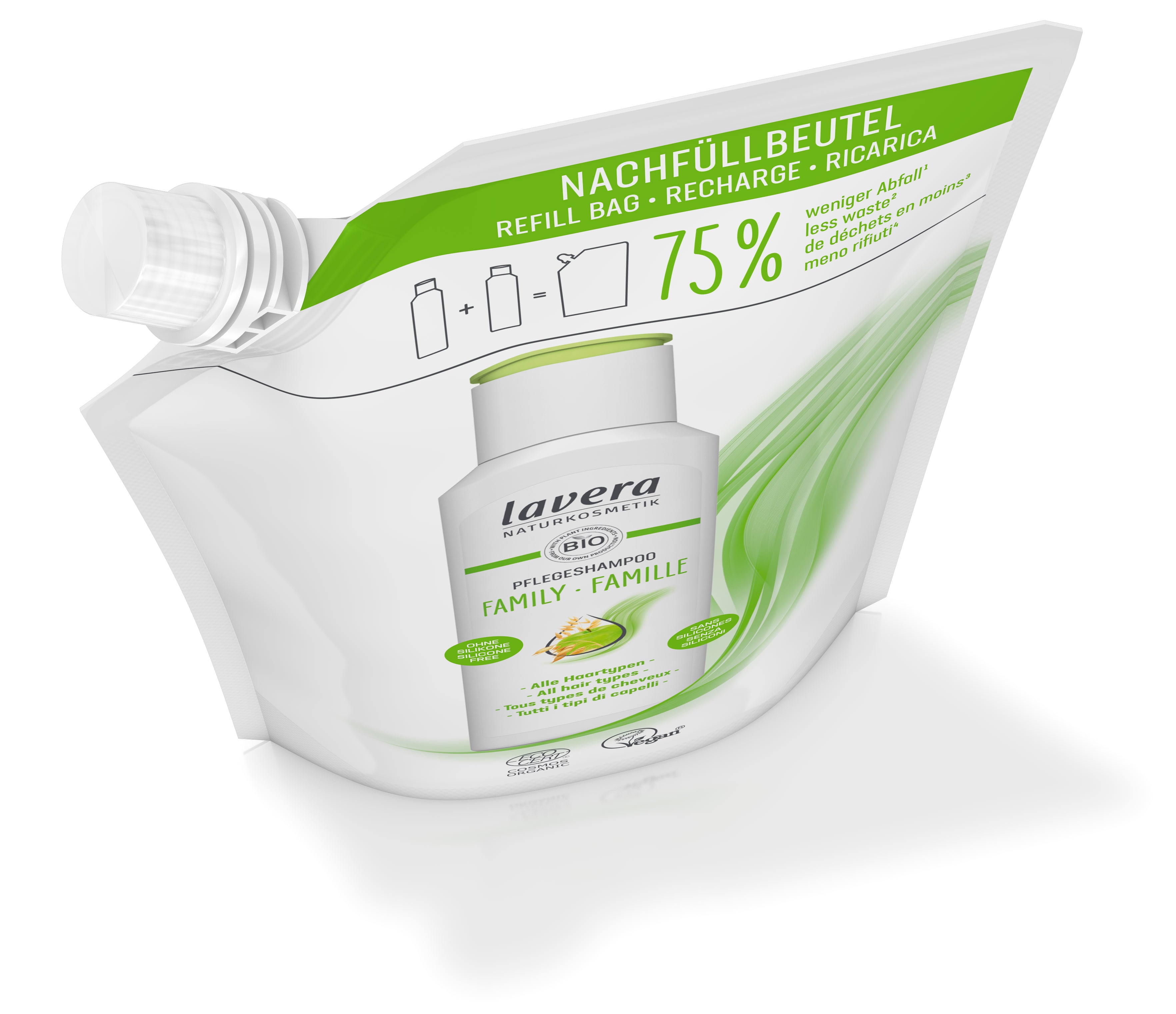 lavera Ricarica Shampoo Family