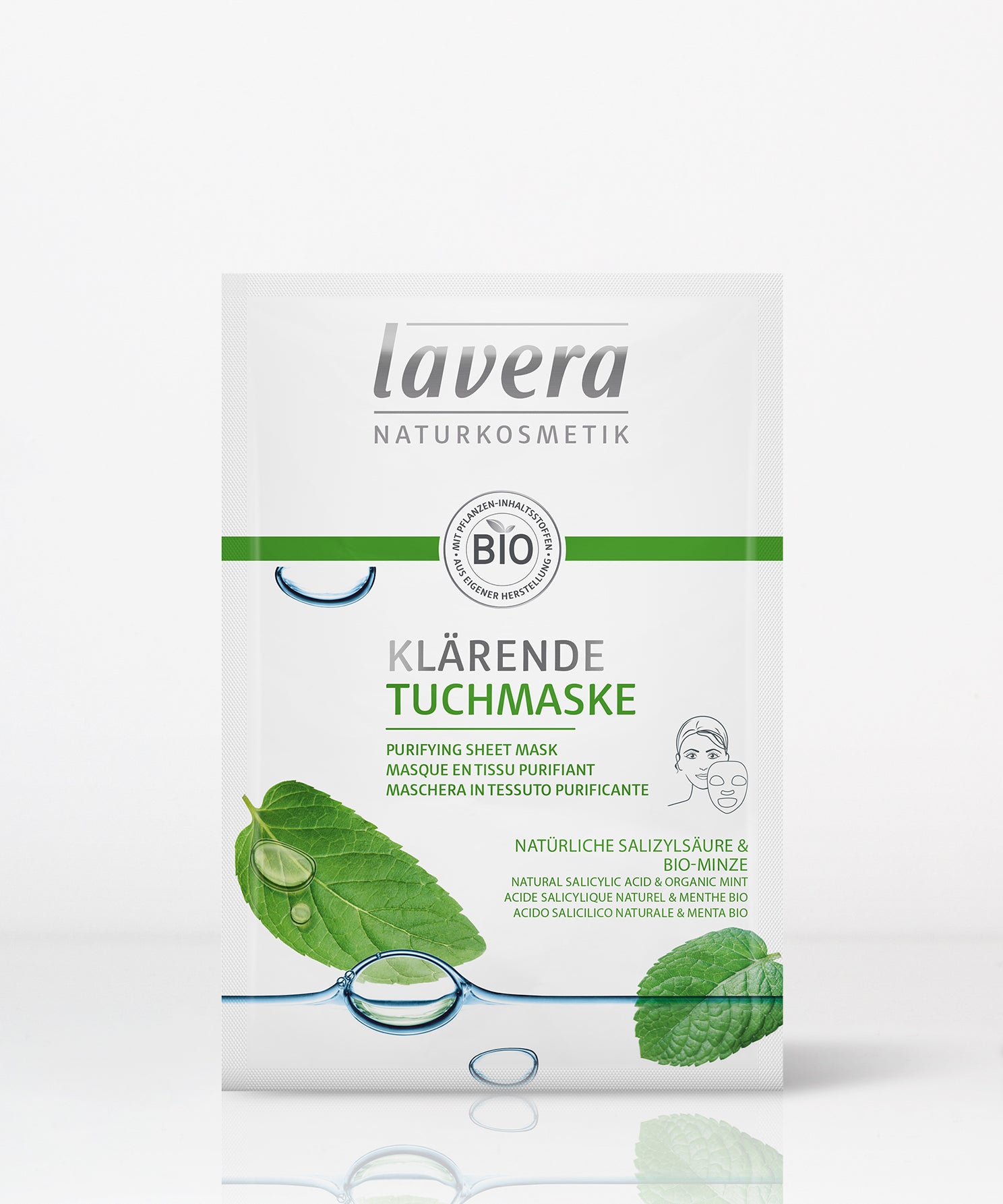 lavera Maschera in tessuto purificante
