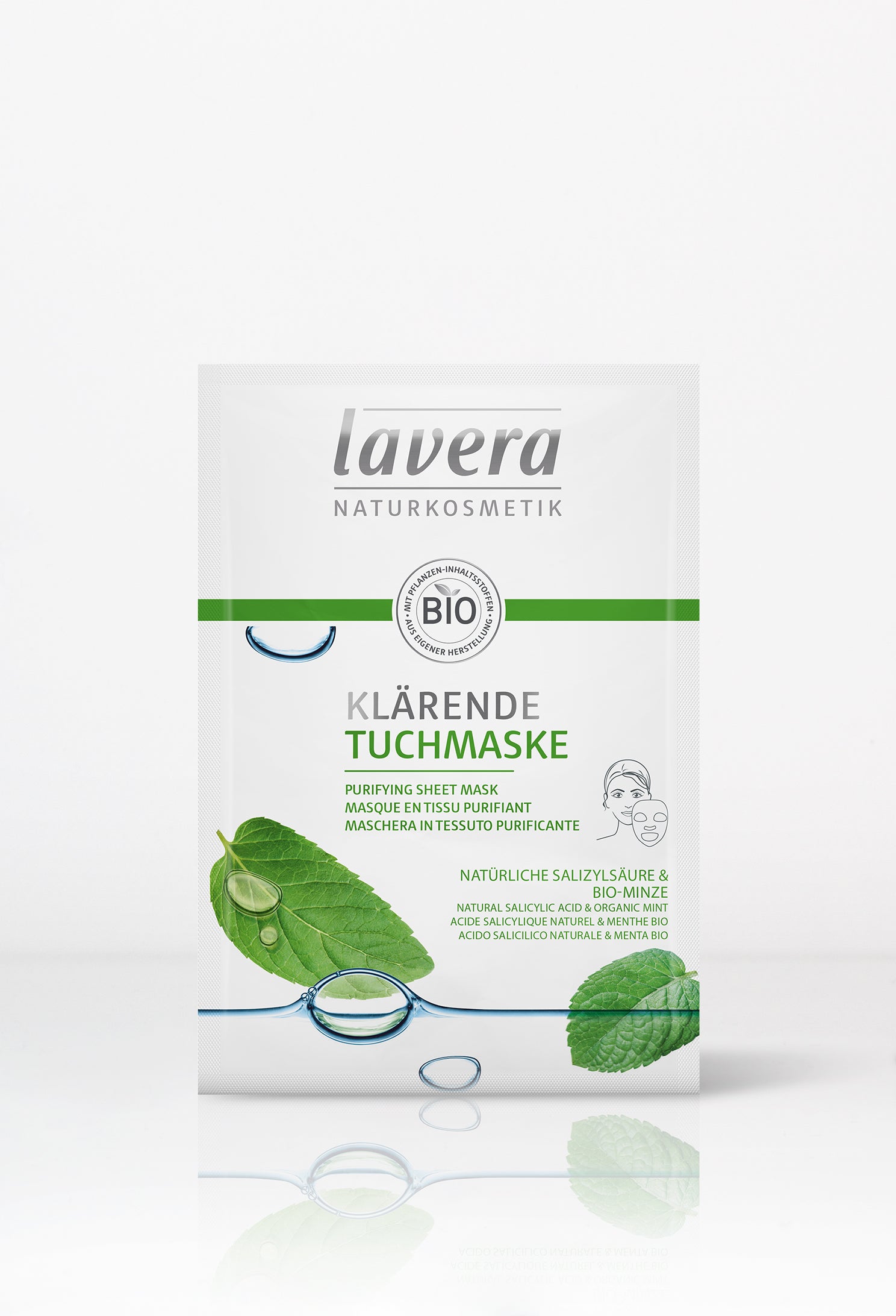 lavera Maschera in tessuto purificante