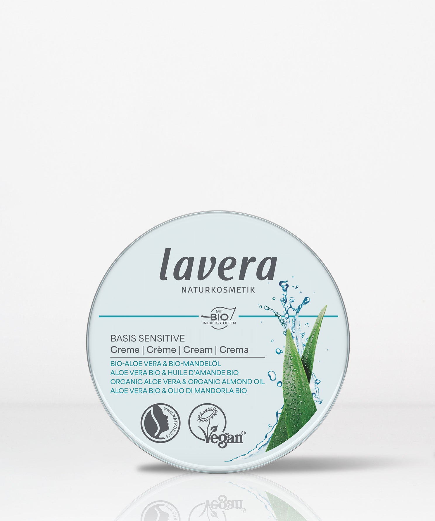 lavera Travel Size basis sensitive Crema