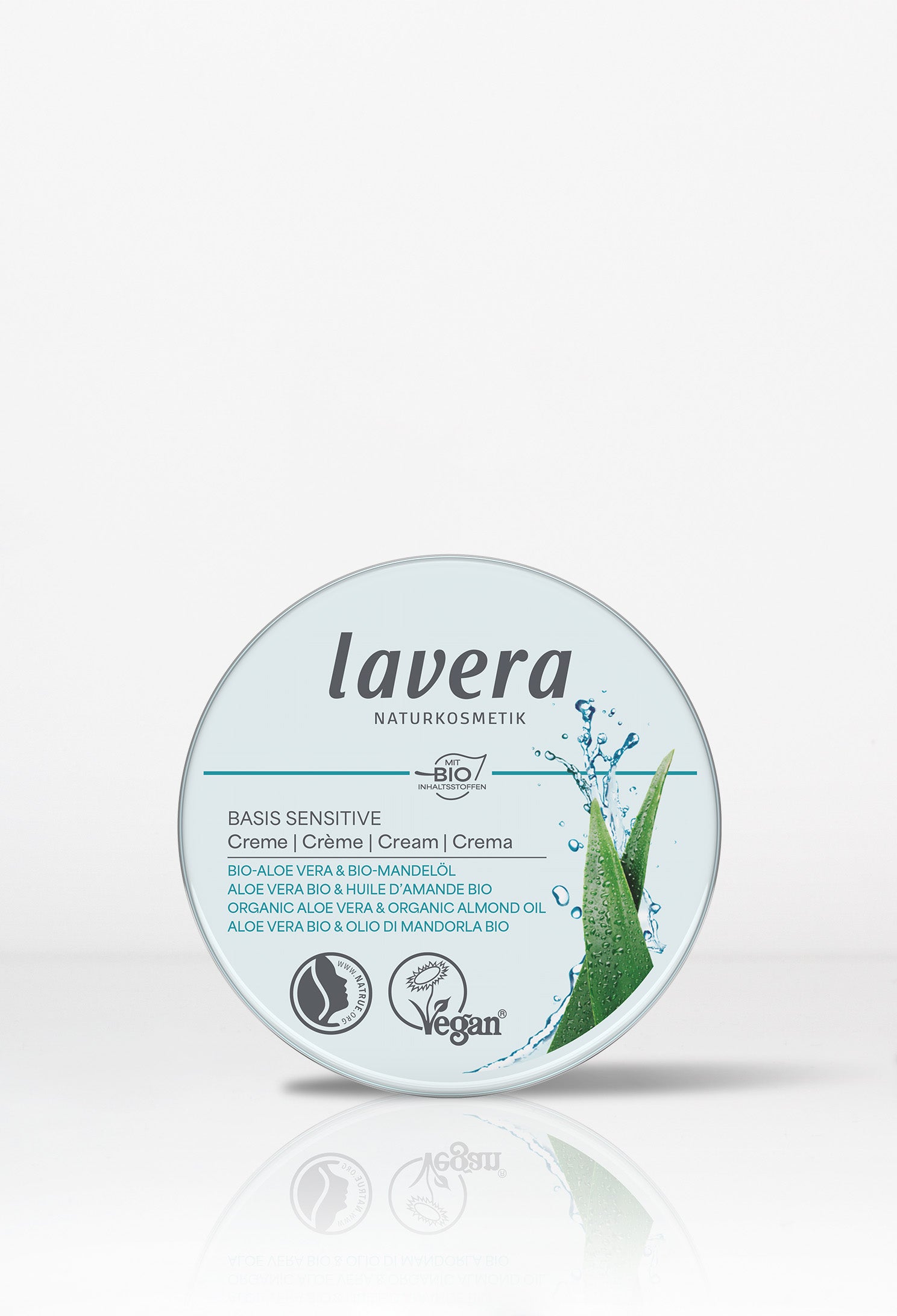 lavera Travel Size basis sensitive Crema