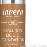 lavera Hyaluron Liquid Foundation -Warm Caramel 08-