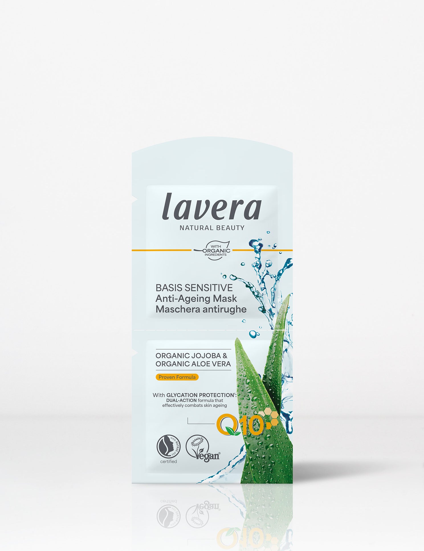 lavera basis sensitive Maschera antirughe Q10