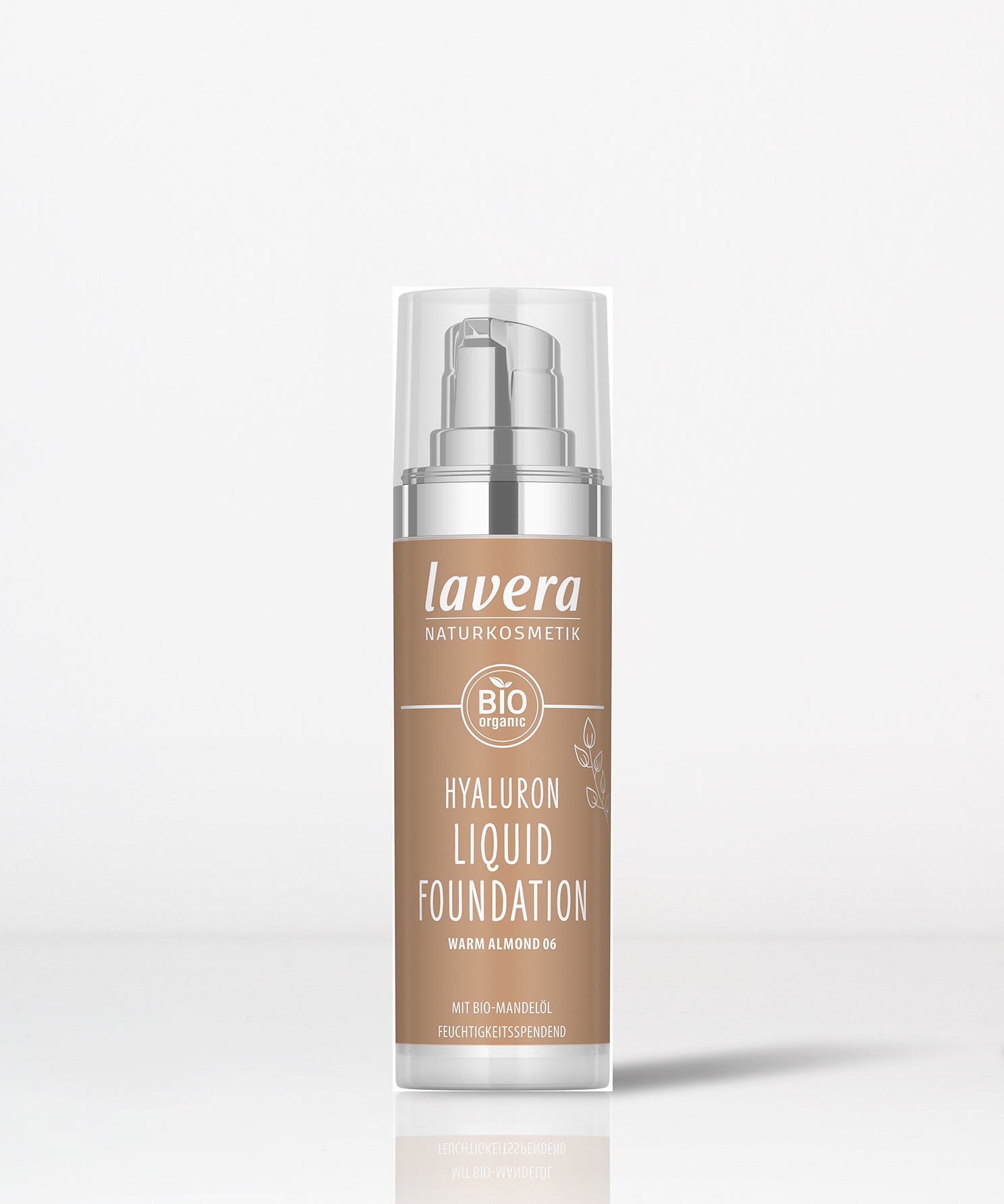 lavera Hyaluron Liquid Foundation -Warm Almond 06-