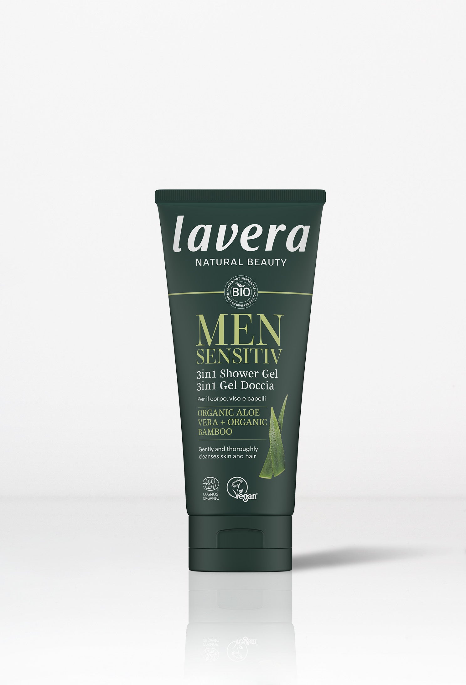 lavera Men sensitive 3in1 Gel Doccia
