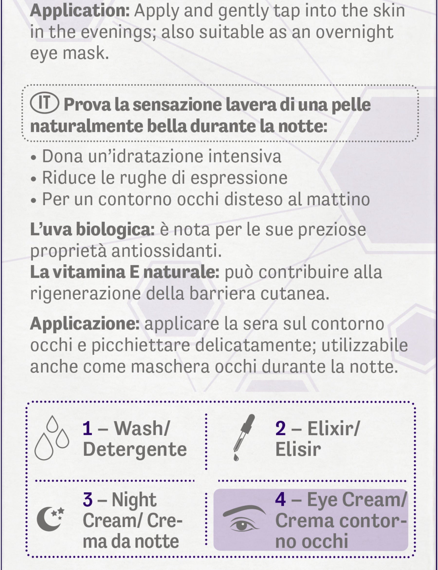 lavera Re-Energizing Sleeping Trattamento Occhi