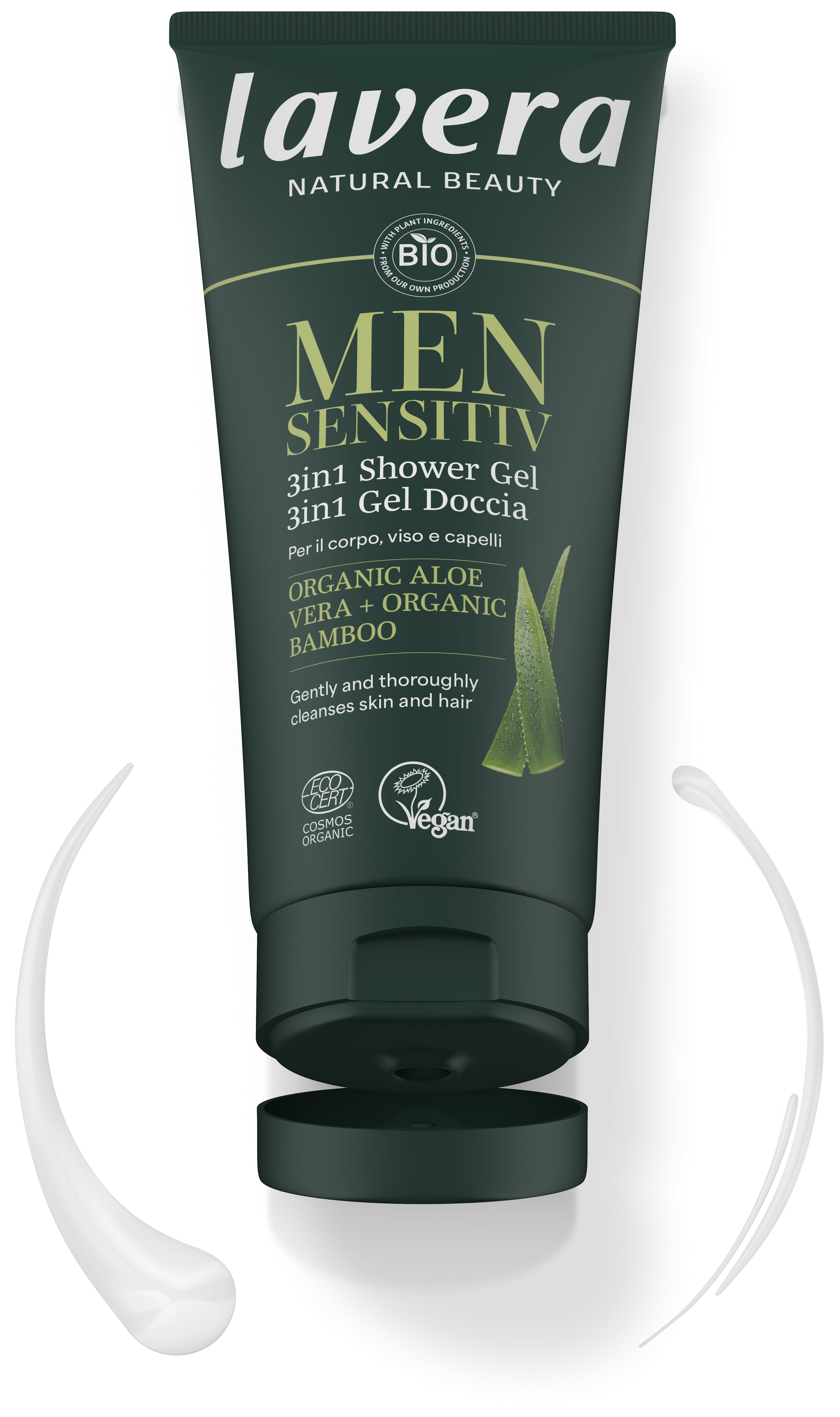 lavera Men sensitive 3in1 Gel Doccia
