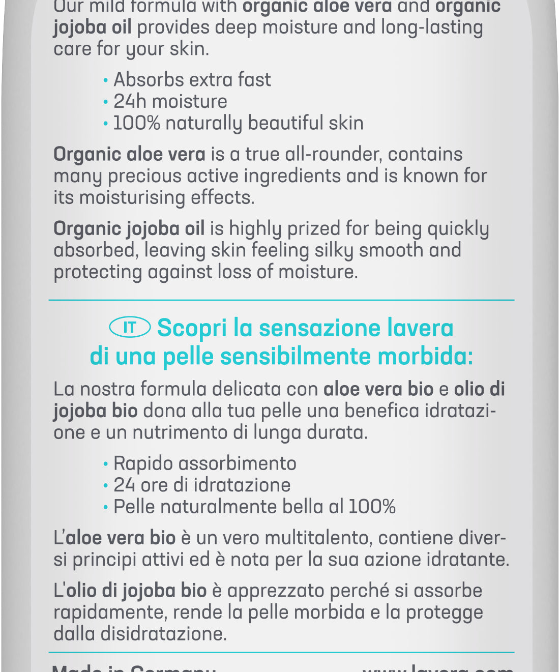 lavera basis sensitive Lozione Corpo Express