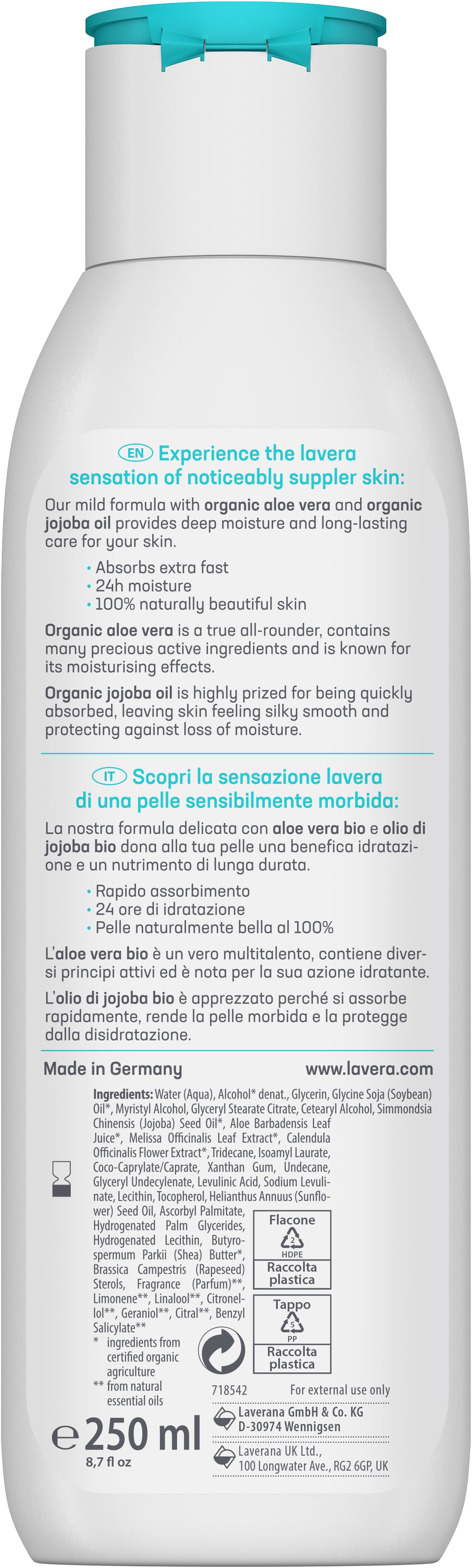 lavera basis sensitive Lozione Corpo Express