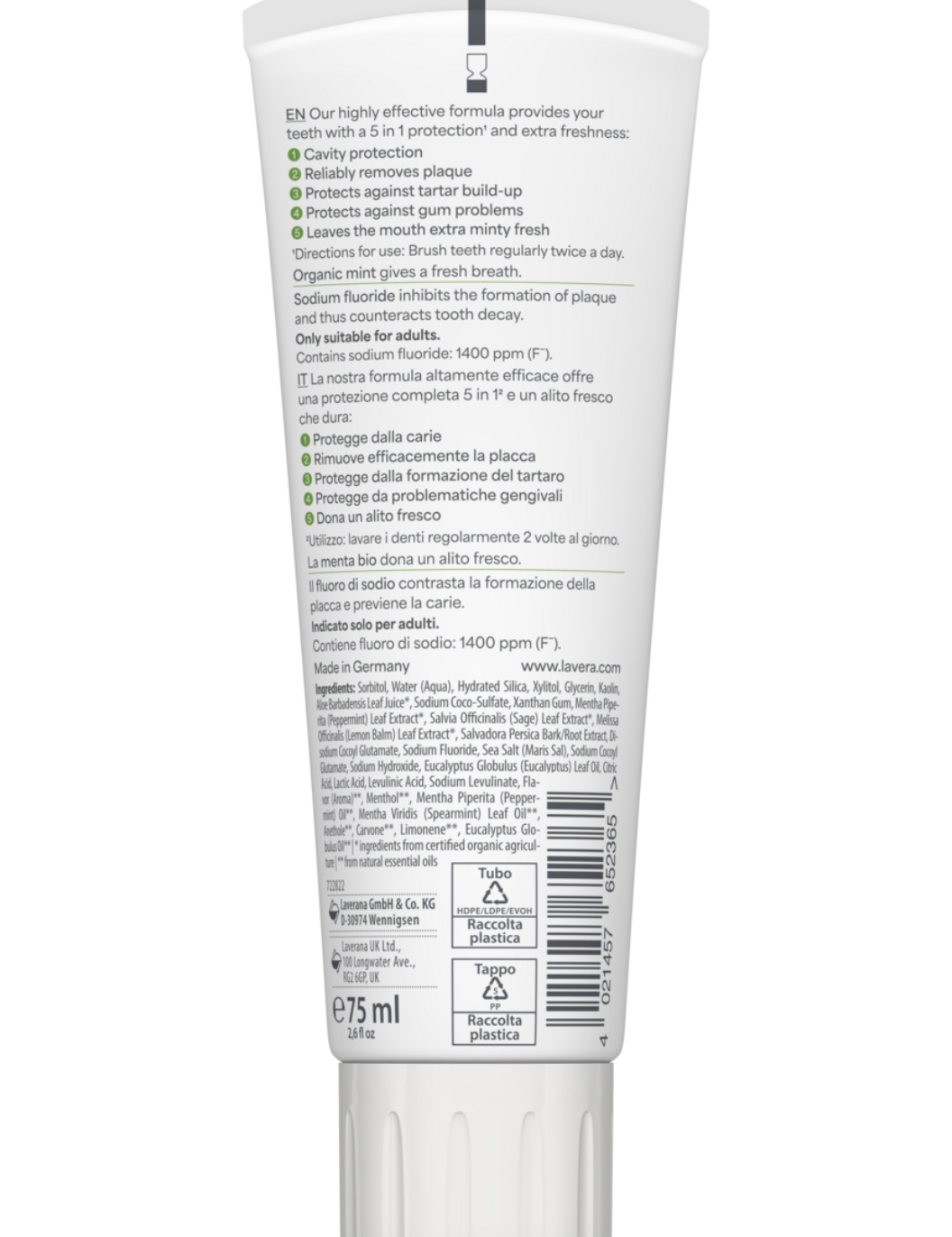 lavera Dentifricio Complete Care
