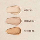 lavera Vitamin Skin Tint -Tanned 03- durante l'applicazione