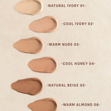lavera Hyaluron Liquid Foundation -Cool Ivory 02- durante l'applicazione