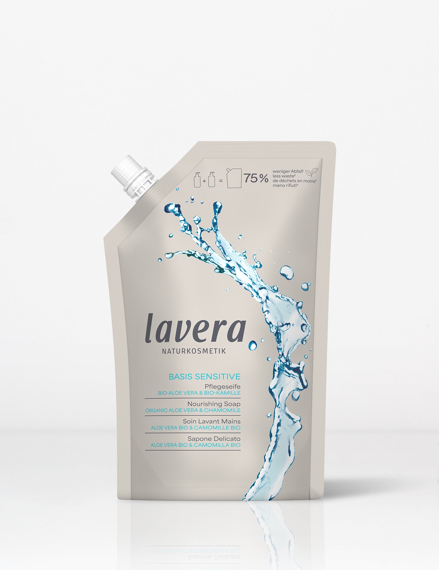 lavera Busta ricarica di sapone liquido delicato basis sensitive