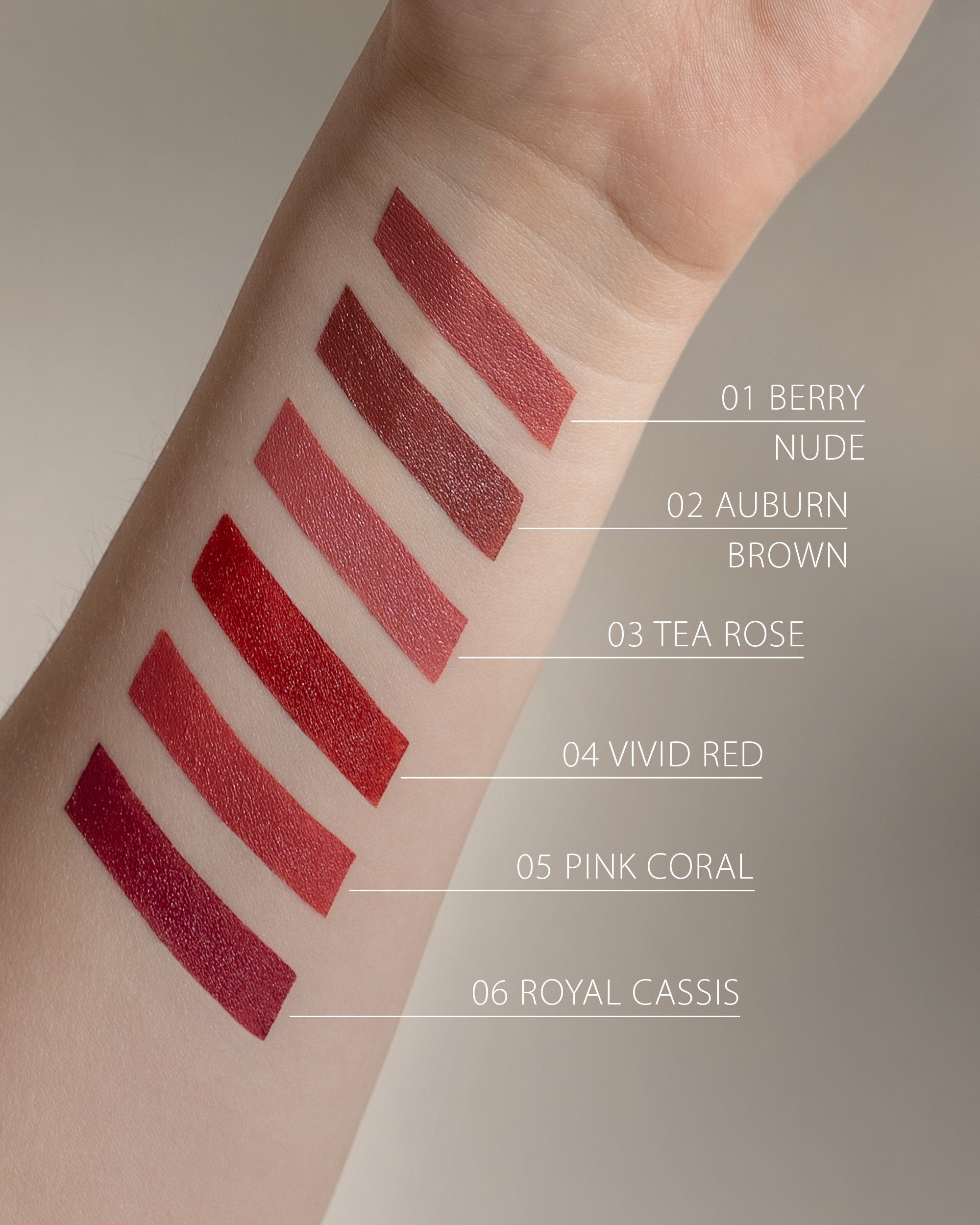 lavera Velvet Matt Lipstick -Auburn Brown 02-