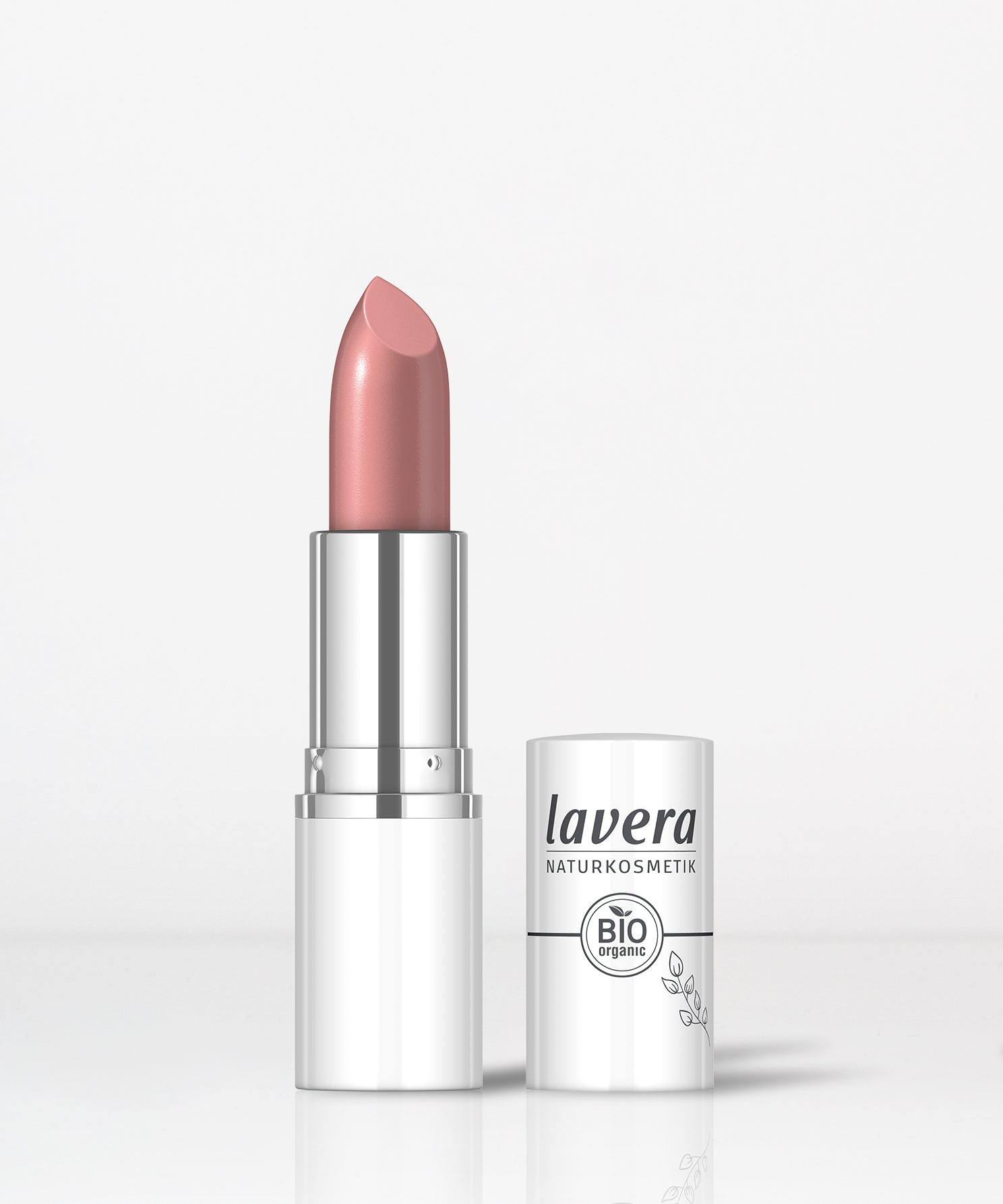 lavera Cream Glow Lipstick -Retro Rose 02-