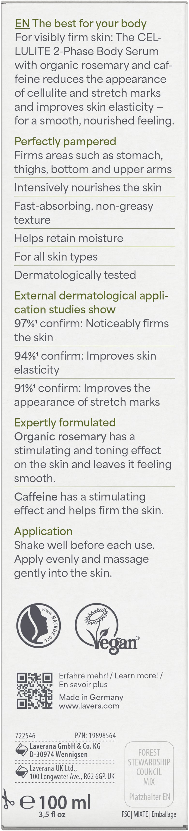 lavera Siero corpo bifasico anticellulite