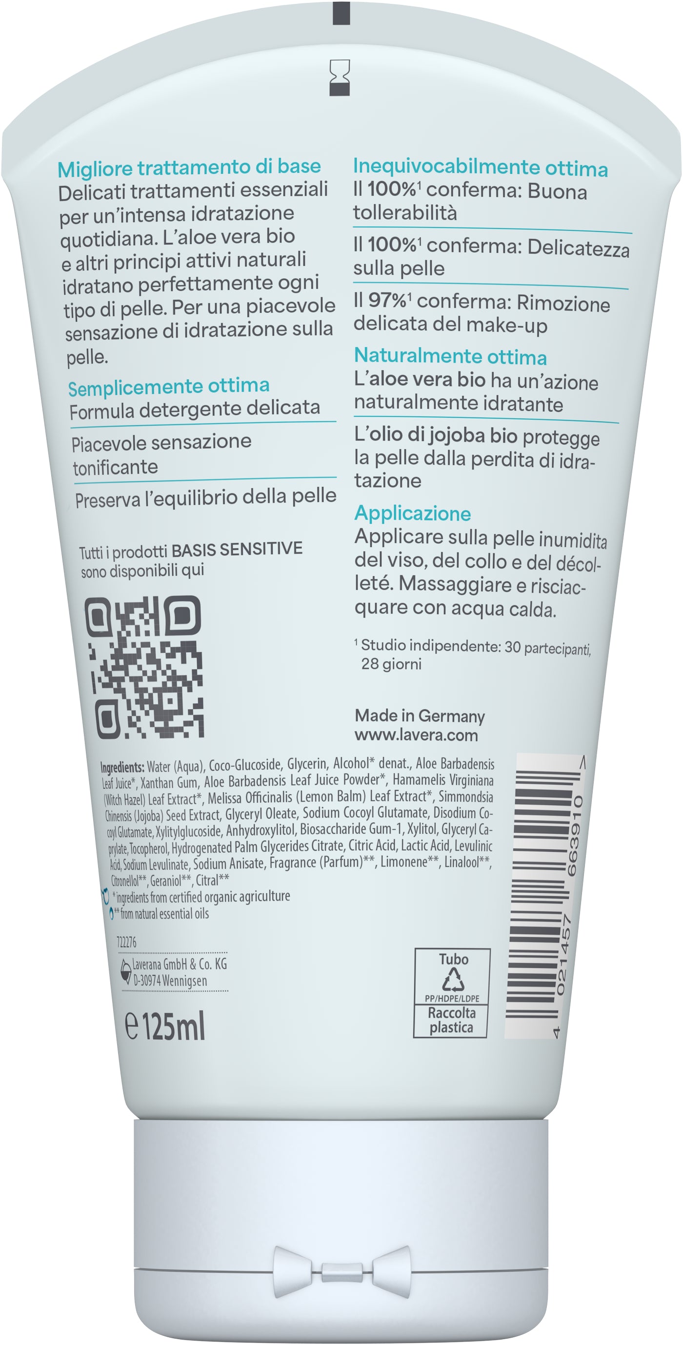 lavera basis sensitive Gel detergente