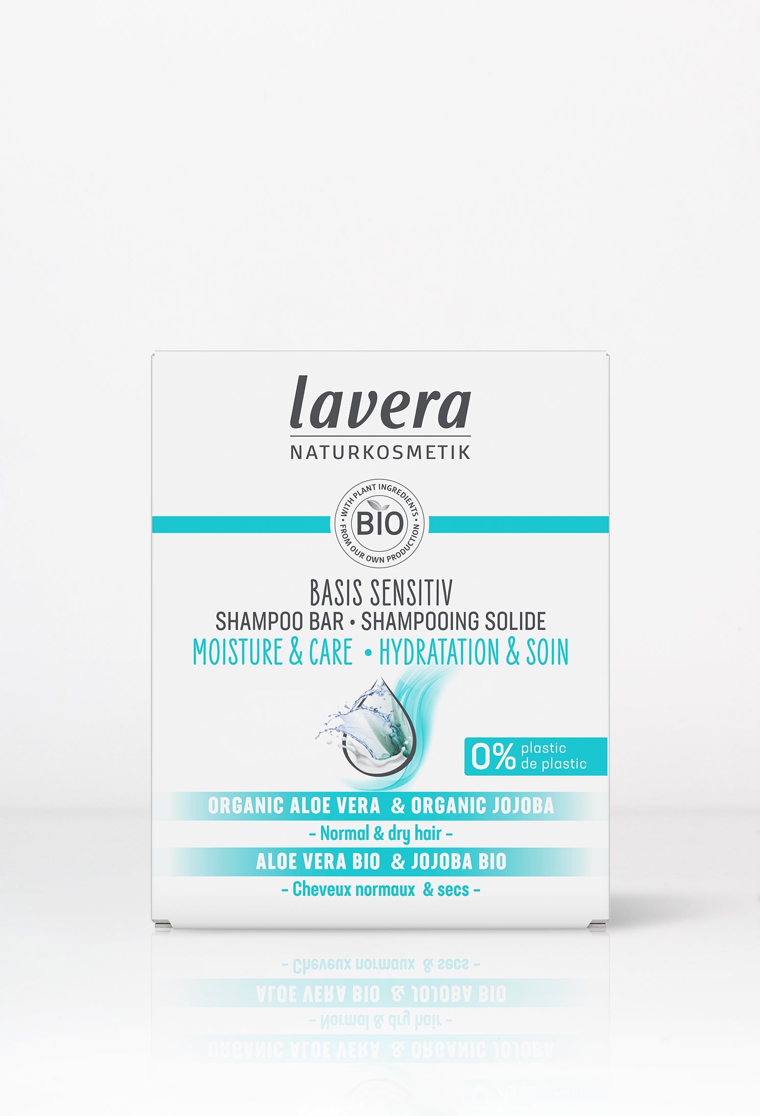 lavera Festes Pflegeshampoo basis sensitive Feuchtigkeit & Pflege