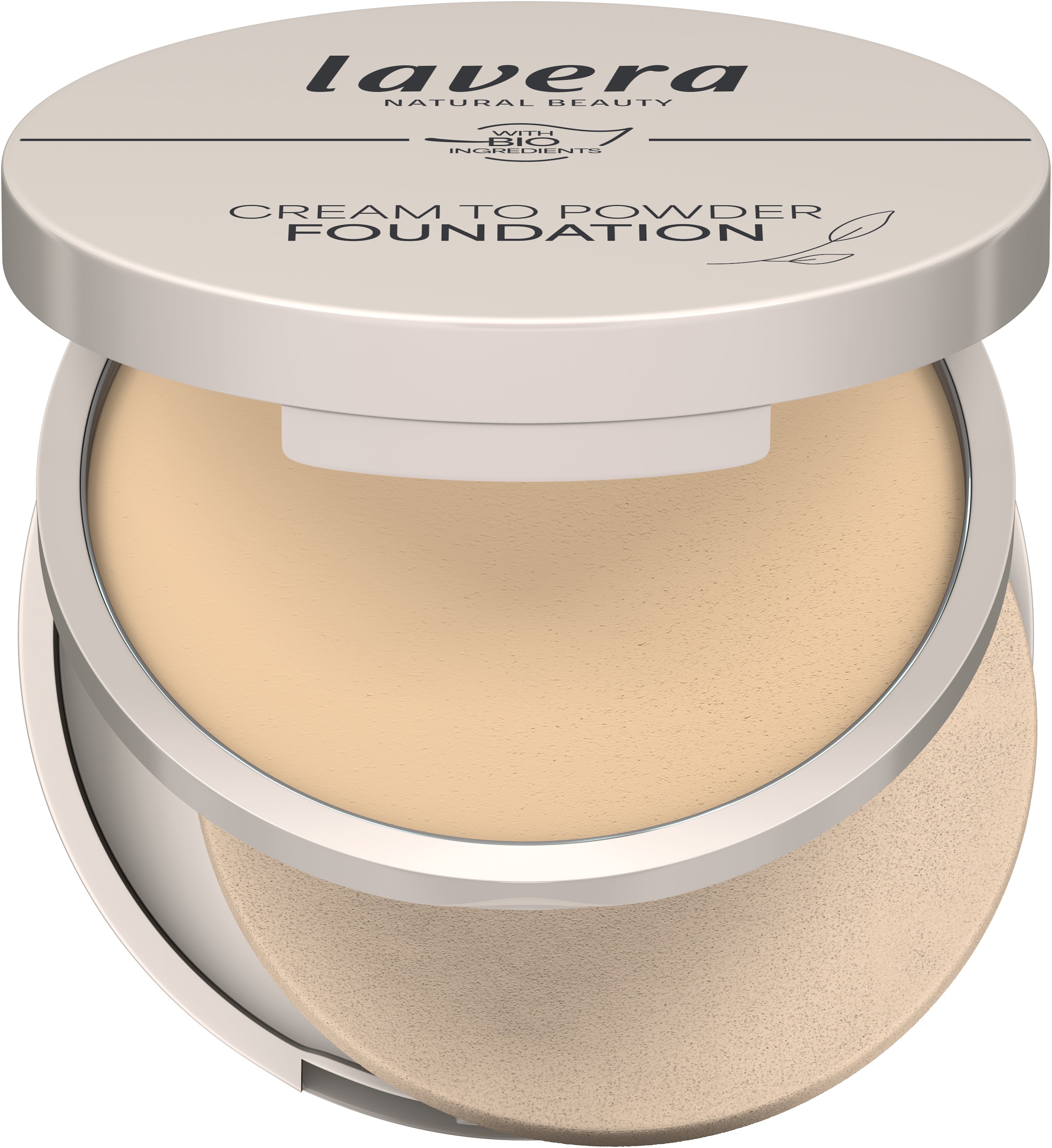lavera Cream to Powder Foundation -Medium 1.2-
