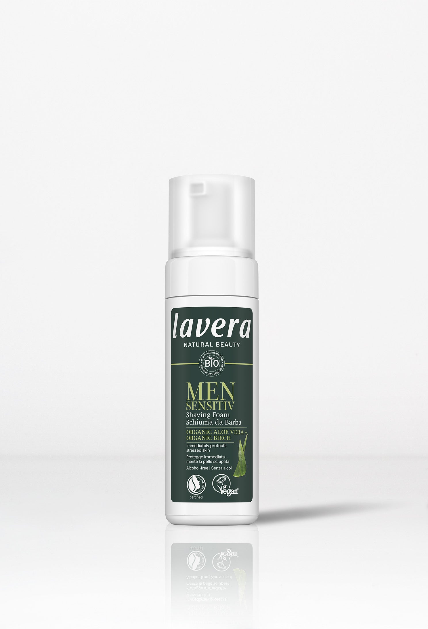 lavera Men sensitive Schiuma da barba