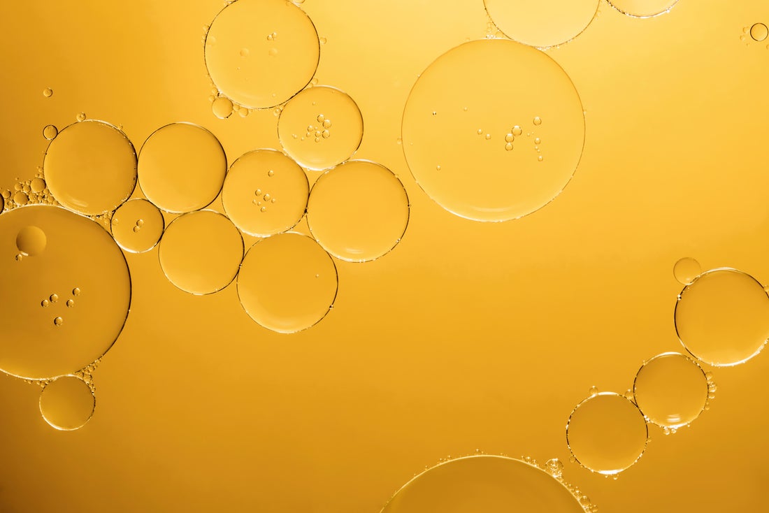 Sfondo bolle d'olio