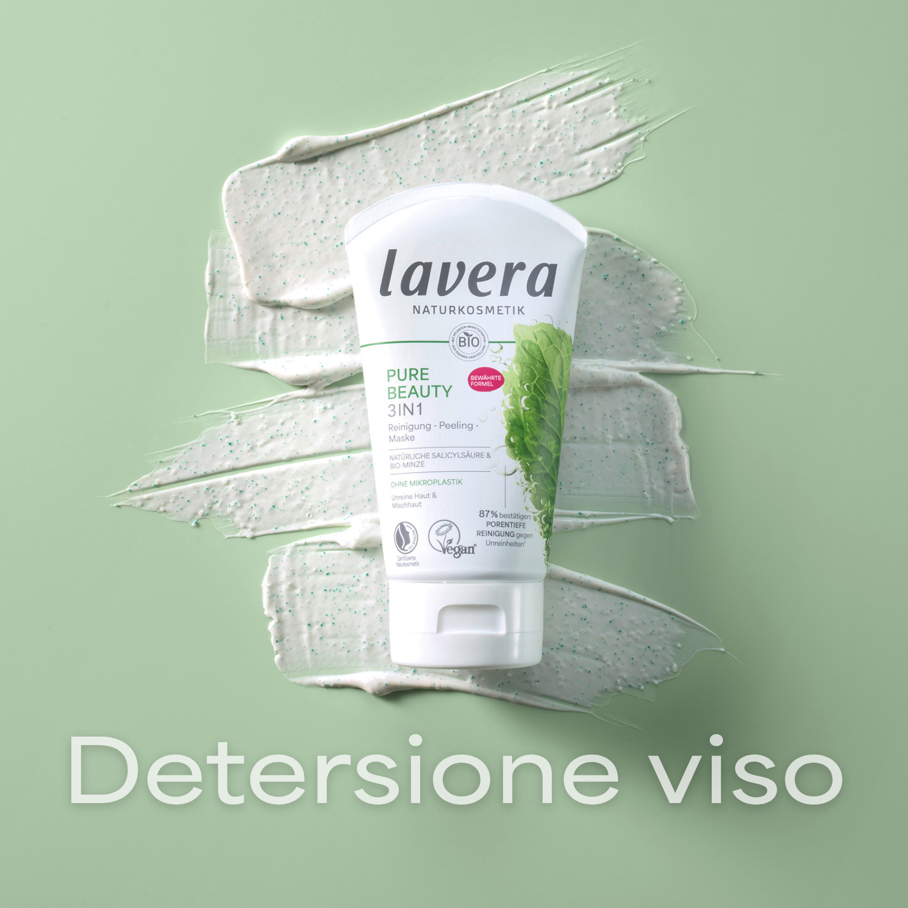 Detersione viso
