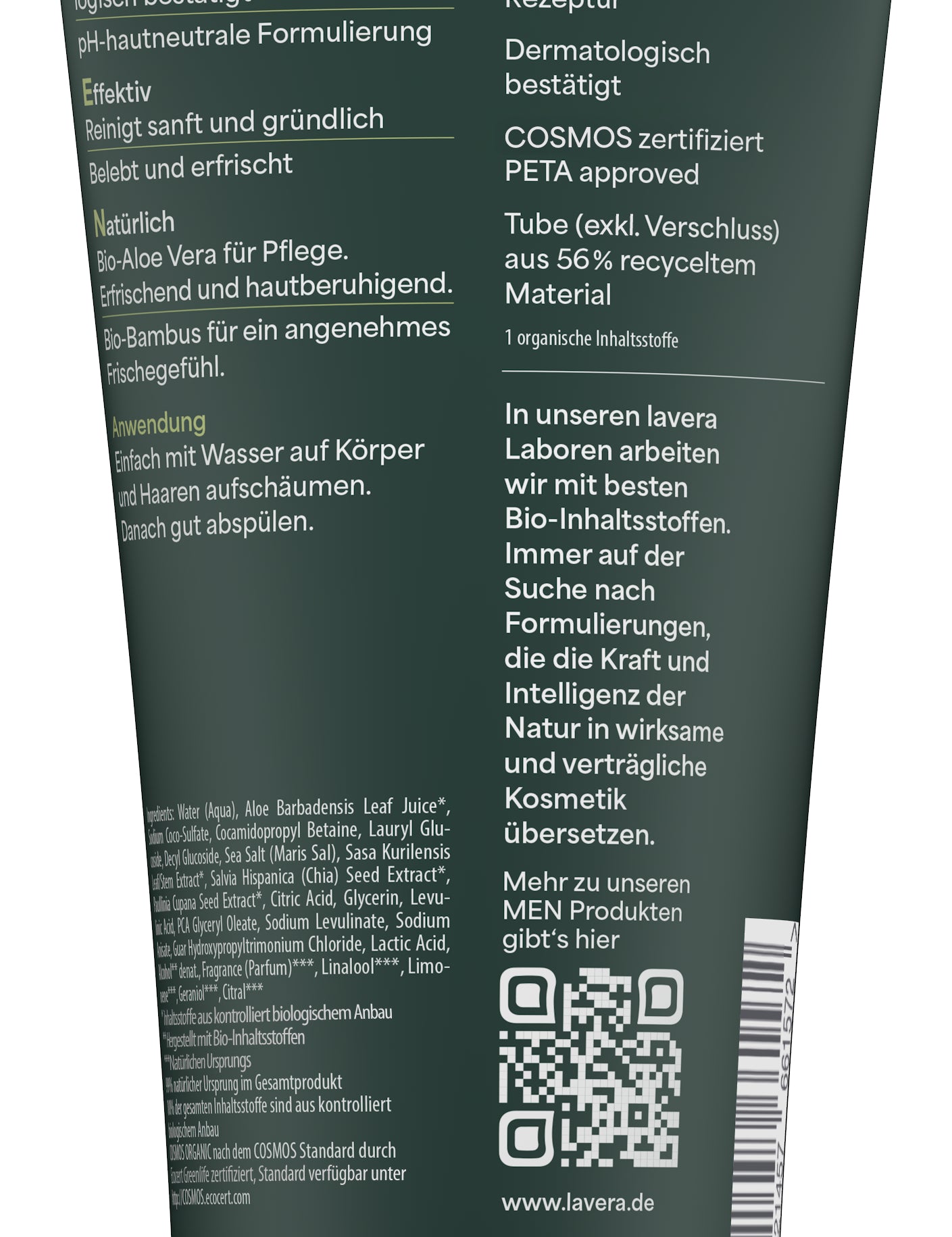 lavera Men sensitive Crema Idratante