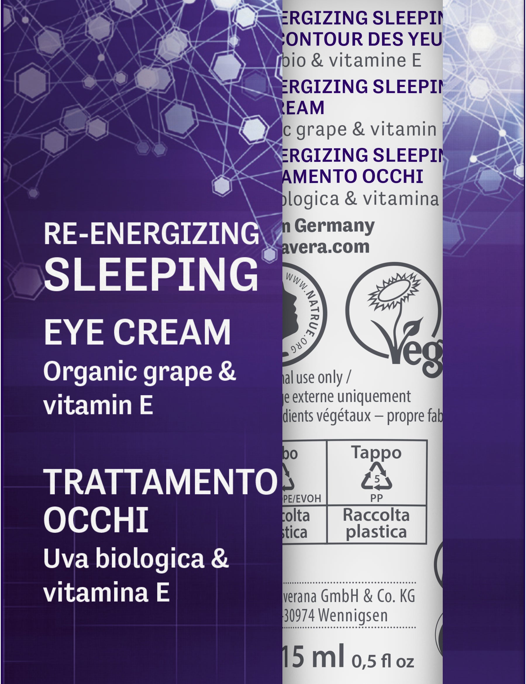 lavera Re-Energizing Sleeping Trattamento Occhi