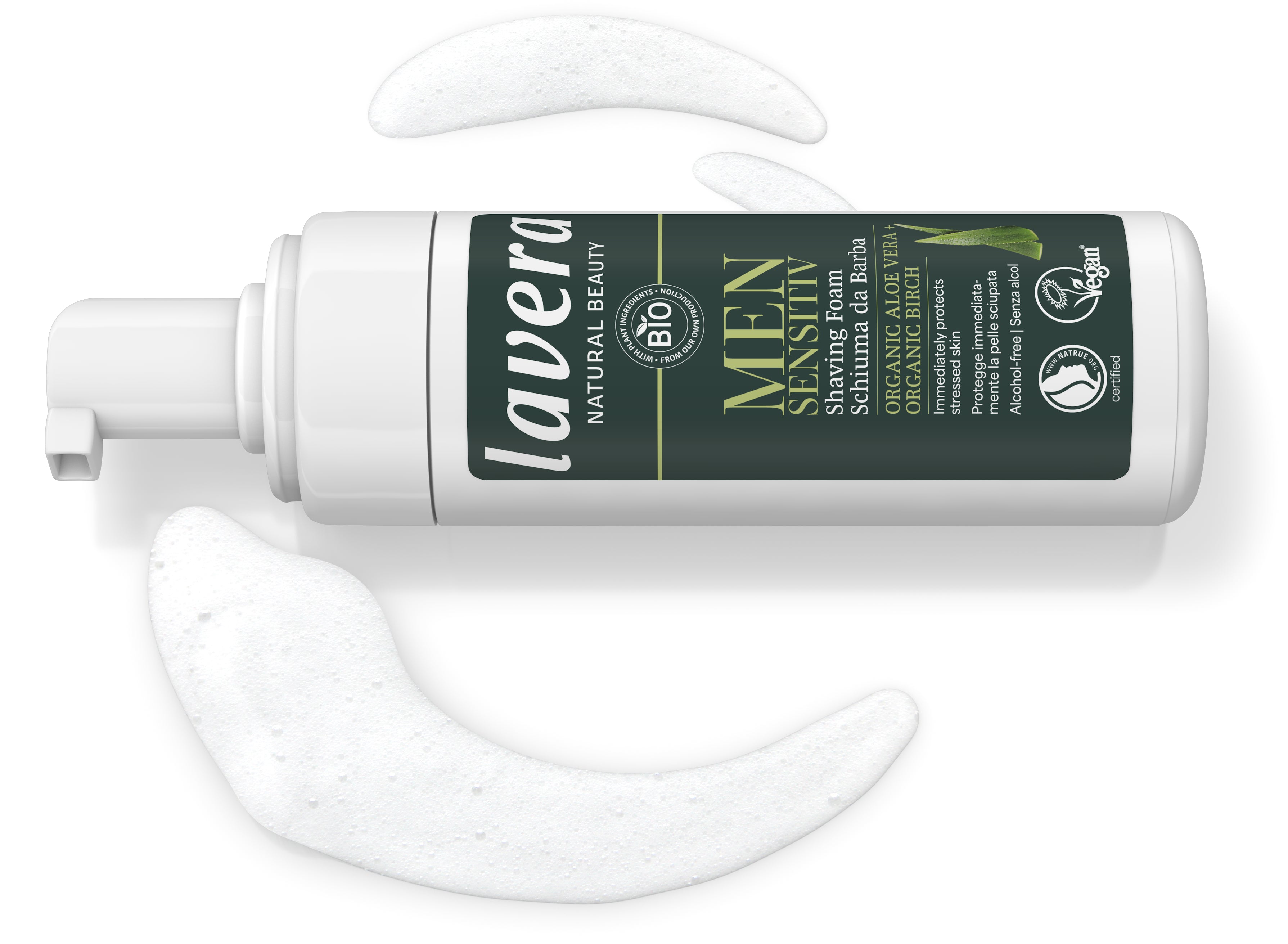 lavera Men sensitive Rasierschaum