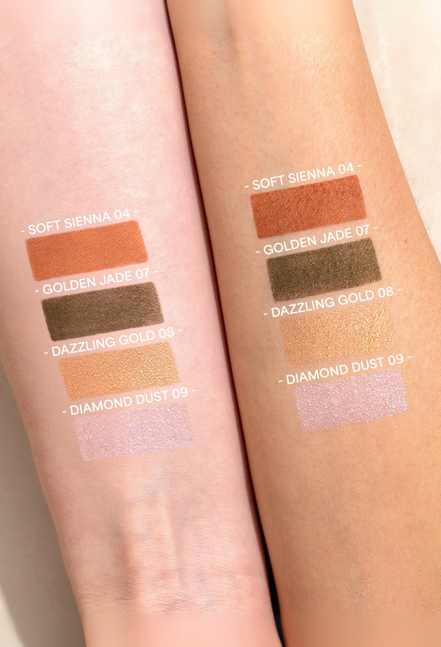 lavera Signature Colour Eyeshadow -Diamond Dust 09- durante l'applicazione