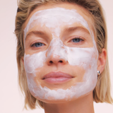 lavera basis sensitive Maschera antirughe Q10 durante l'applicazione