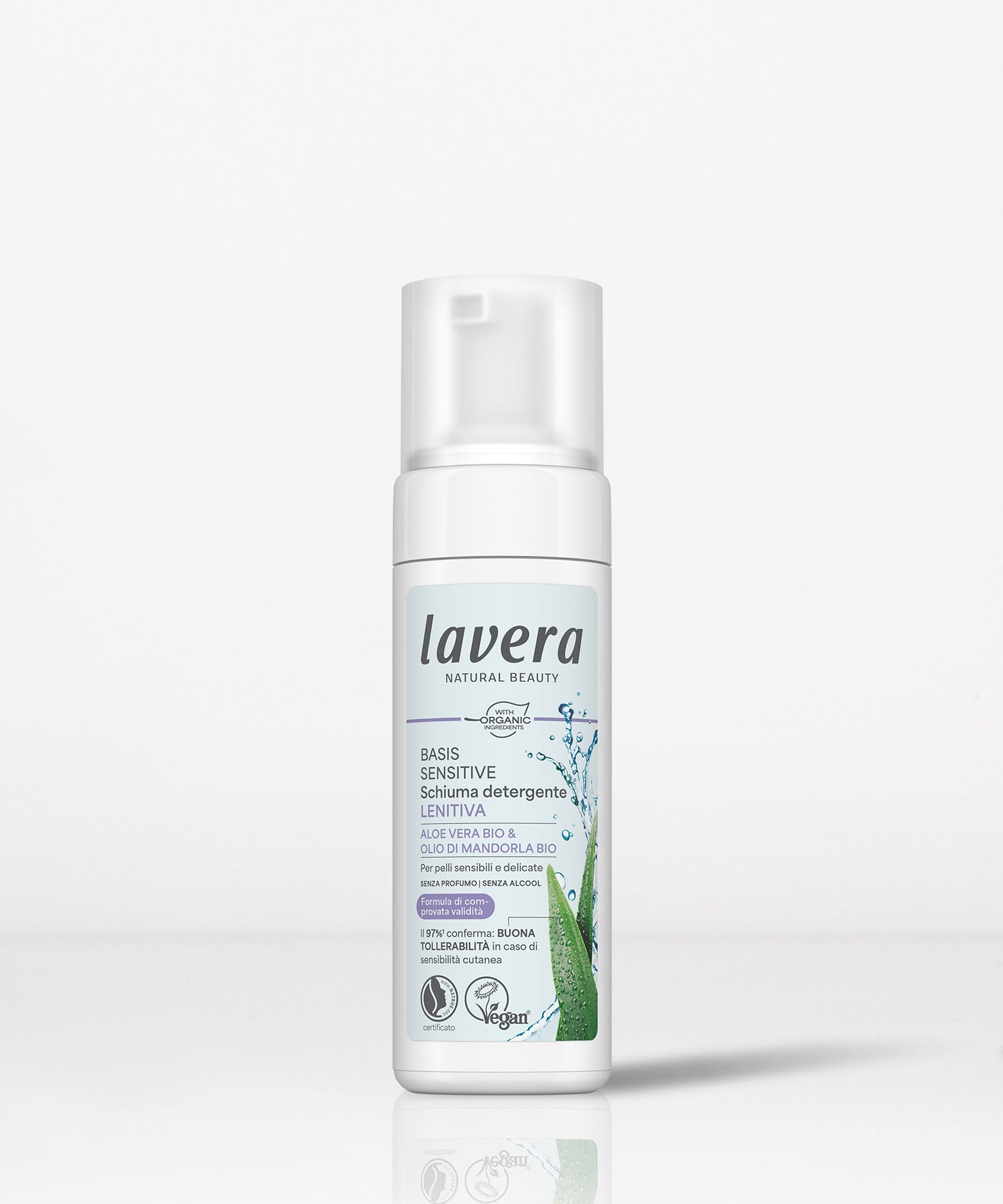 lavera basis sensitive Schiuma detergente