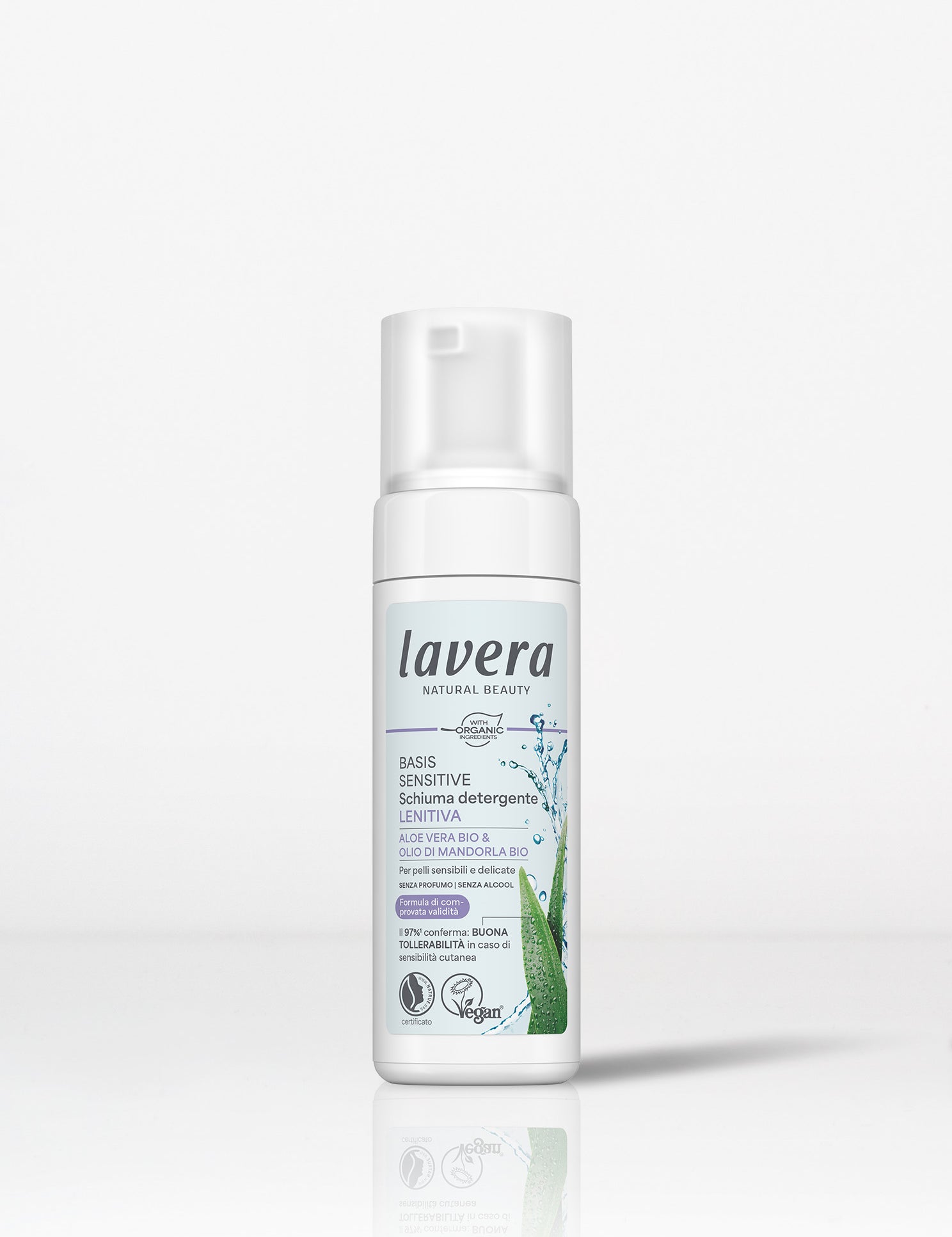 lavera basis sensitive Schiuma detergente