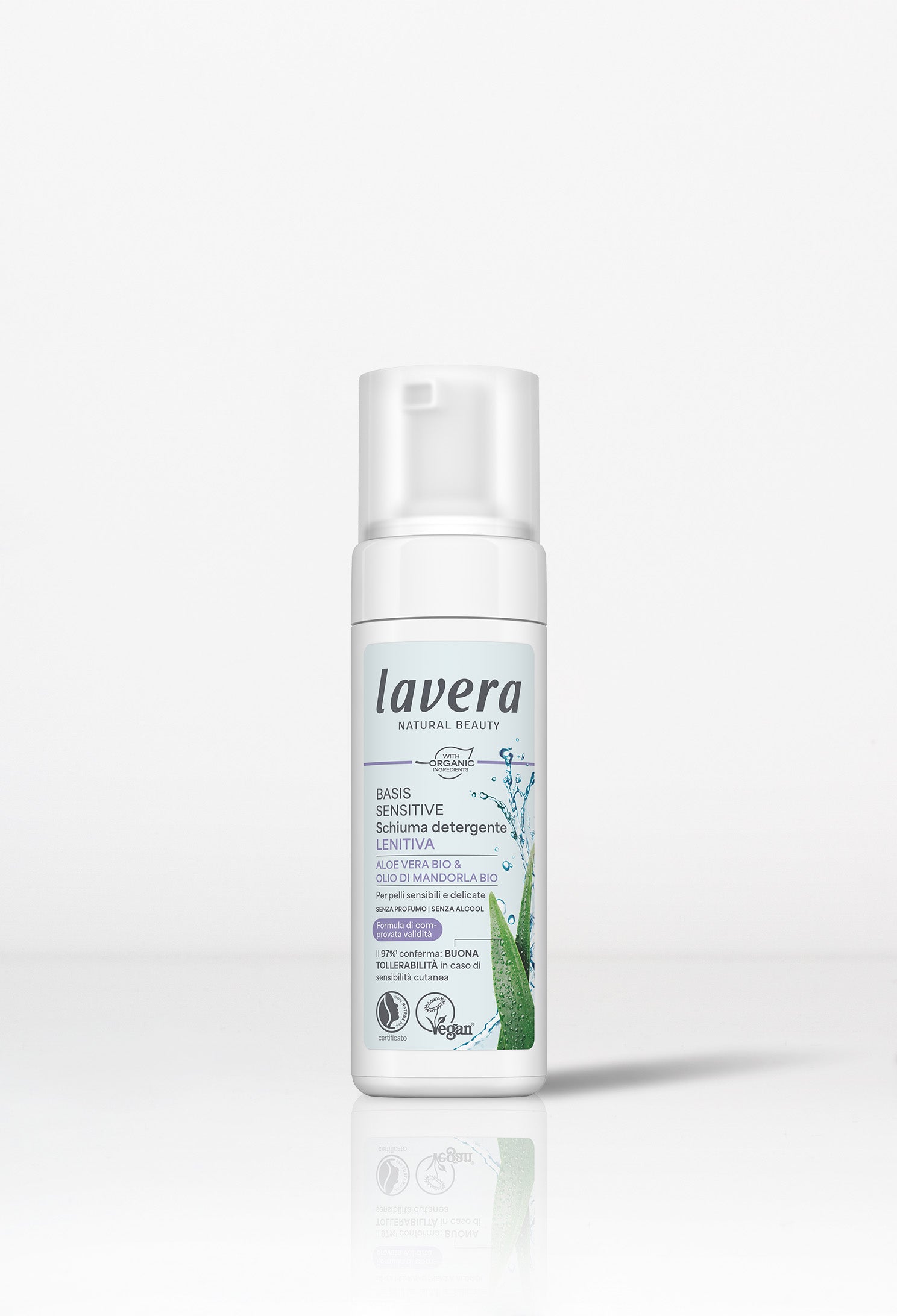 lavera basis sensitive Schiuma detergente