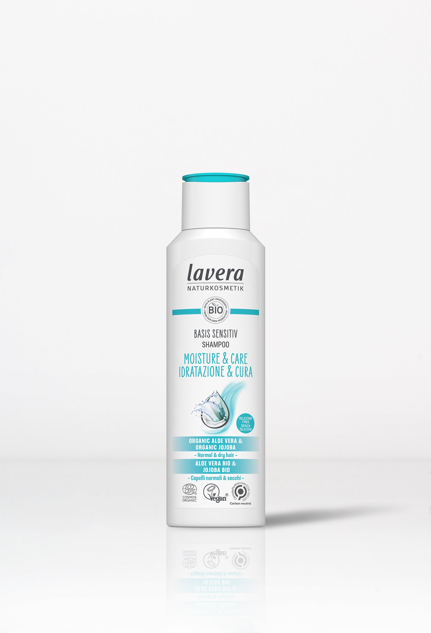 lavera basis sensitive Pflegeshampoo Feuchtigkeit & Pflege