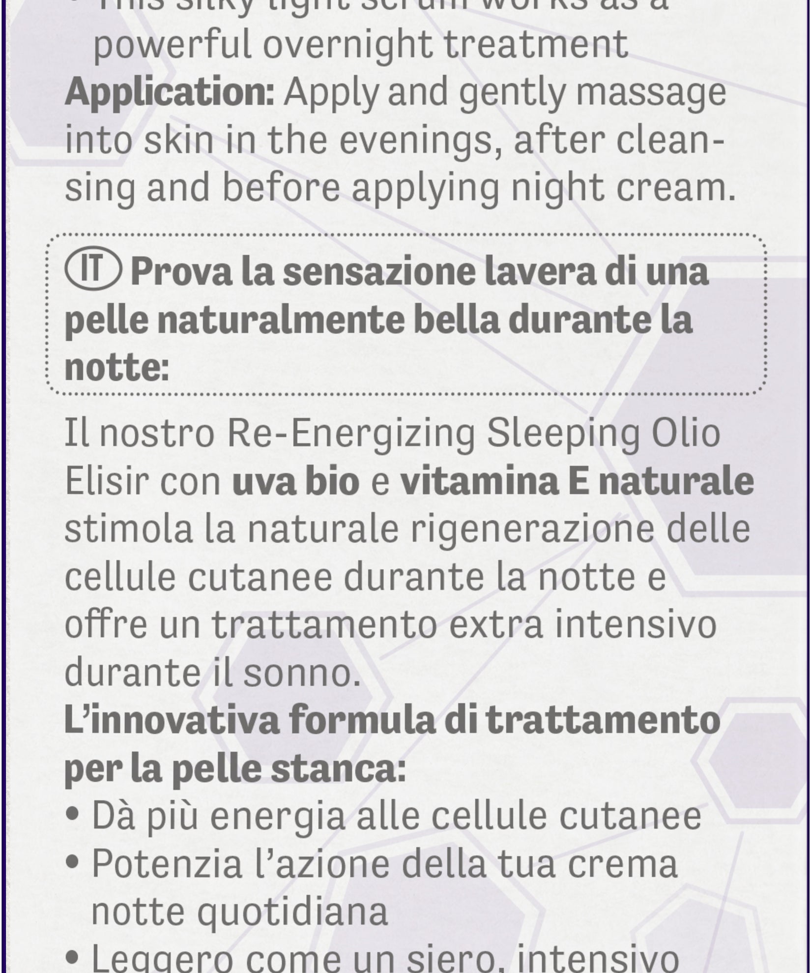 lavera Re-Energizing Sleeping Öl-Elixier