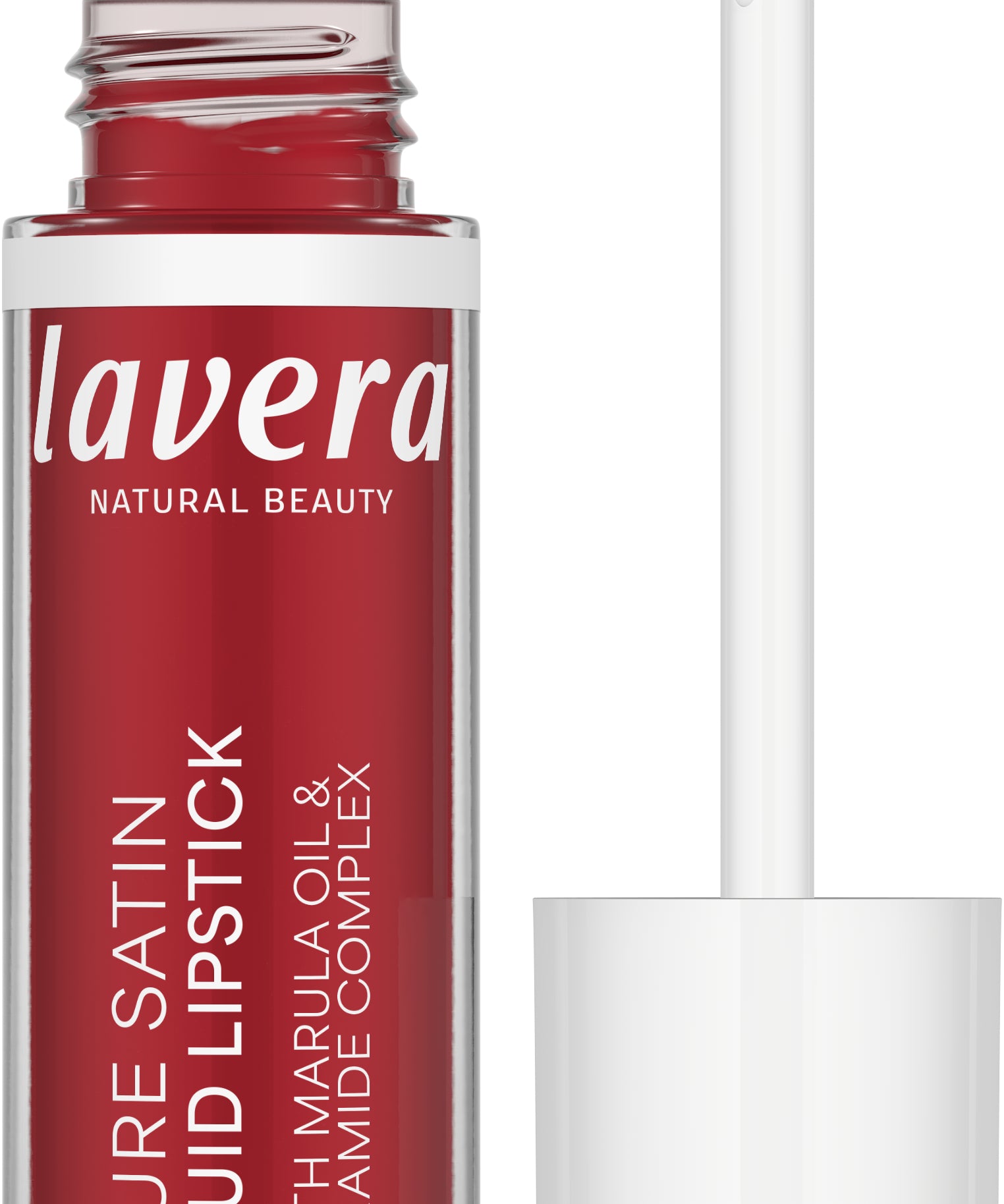 lavera Pure Satin Liquid Lipstick -Poppy Red 01-