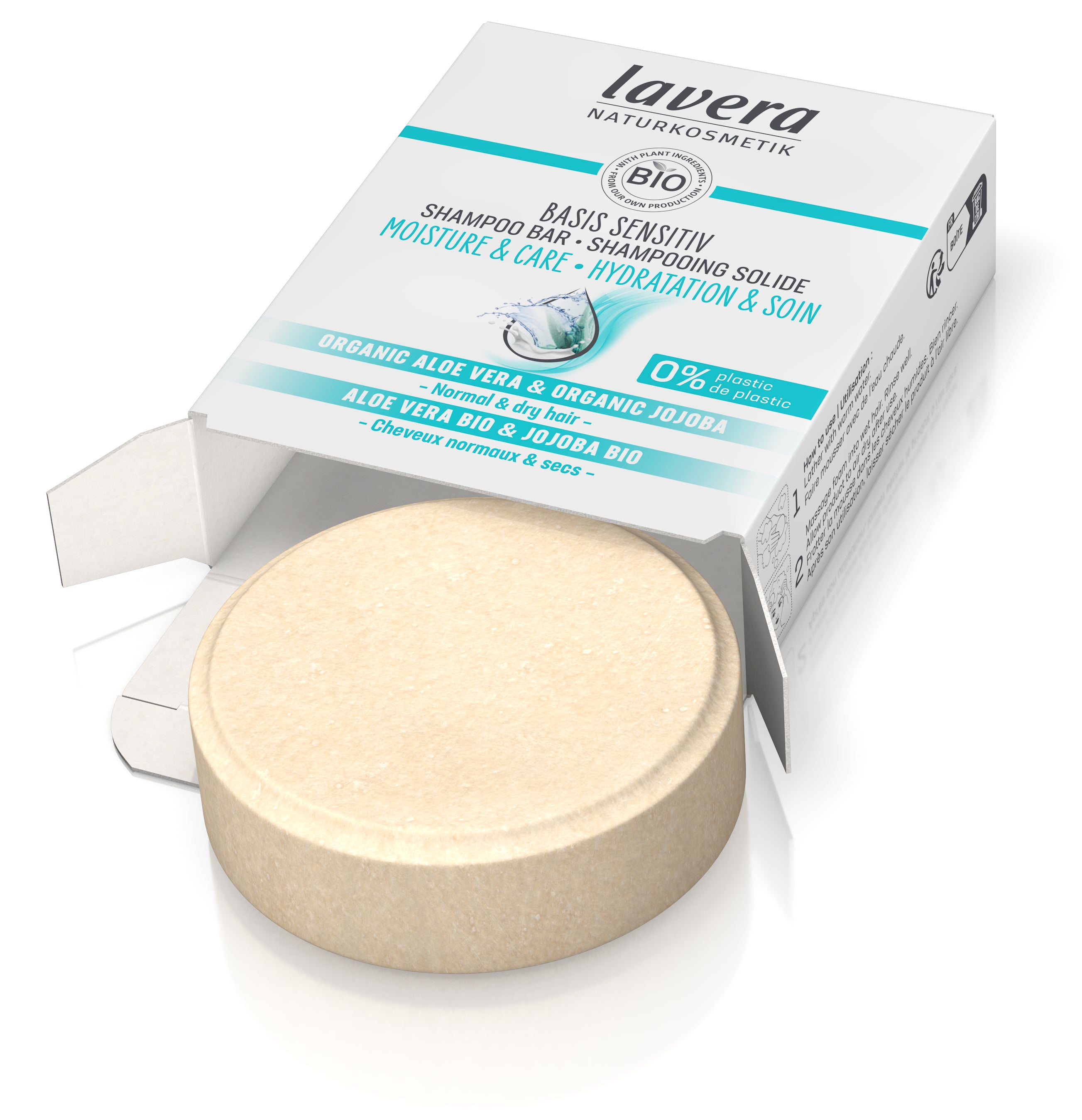 lavera Shampoo solido basis sensitive Idratazione & Cura