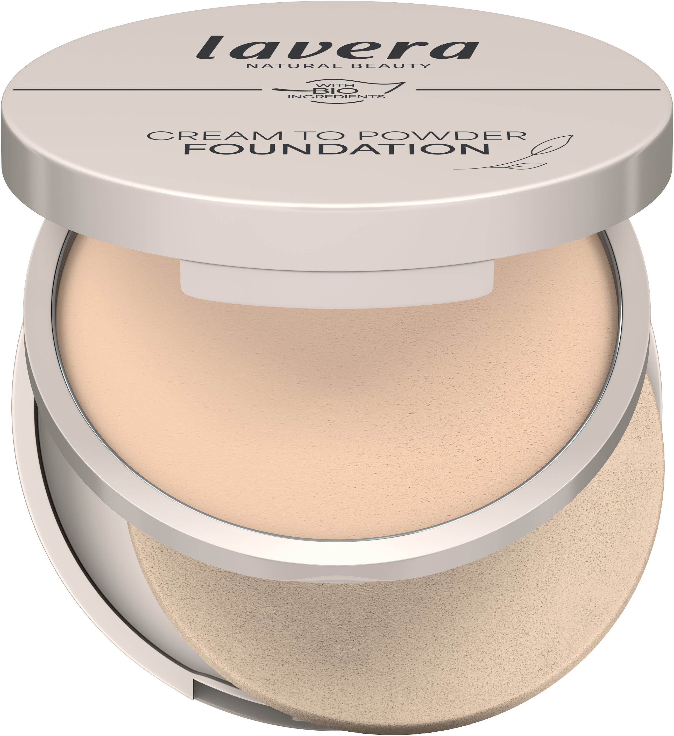 lavera Cream to Powder Foundation -Light 1.0-