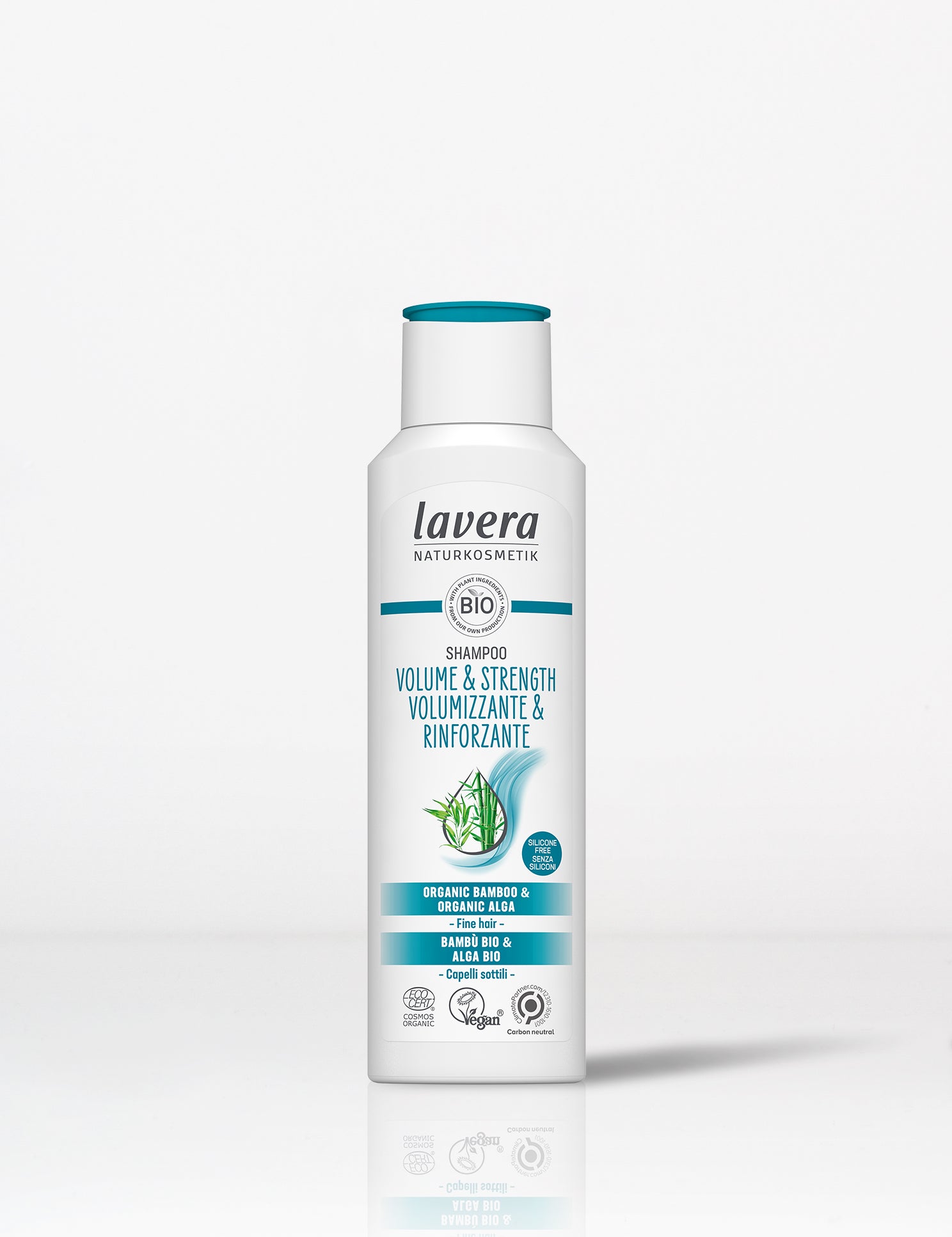 lavera Pflegeshampoo Volumen & Kraft