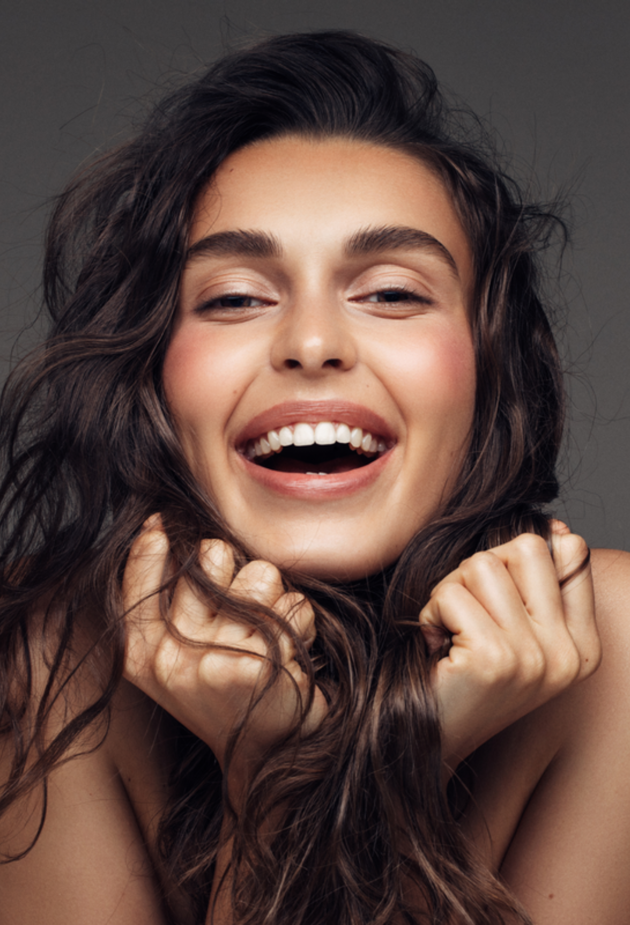 lavera Shampoo Volume & Lift durante l'applicazione