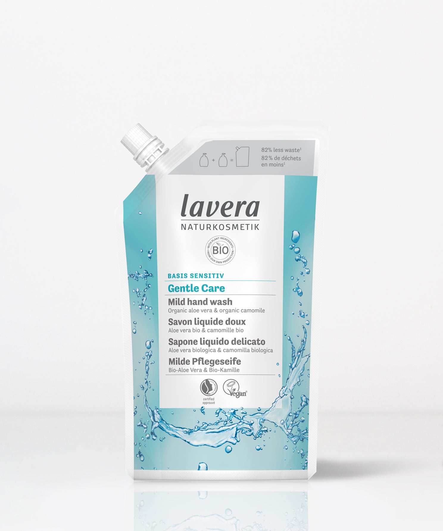 lavera Refill Pouch basis sensitive Gentle Care Hand Wash