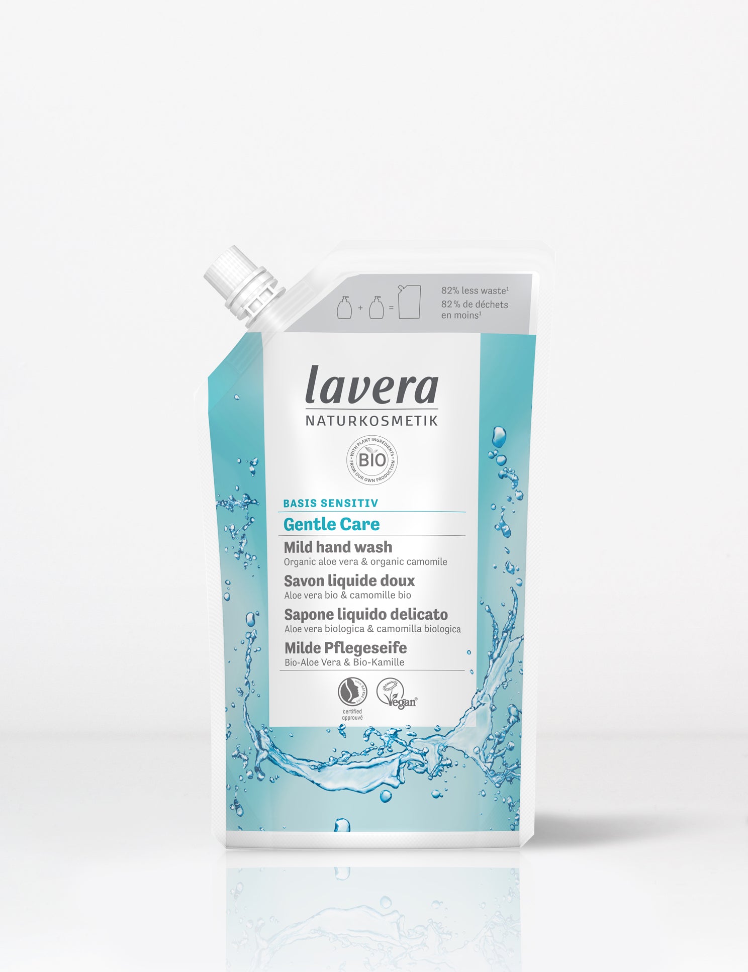 lavera Refill Pouch basis sensitive Gentle Care Hand Wash