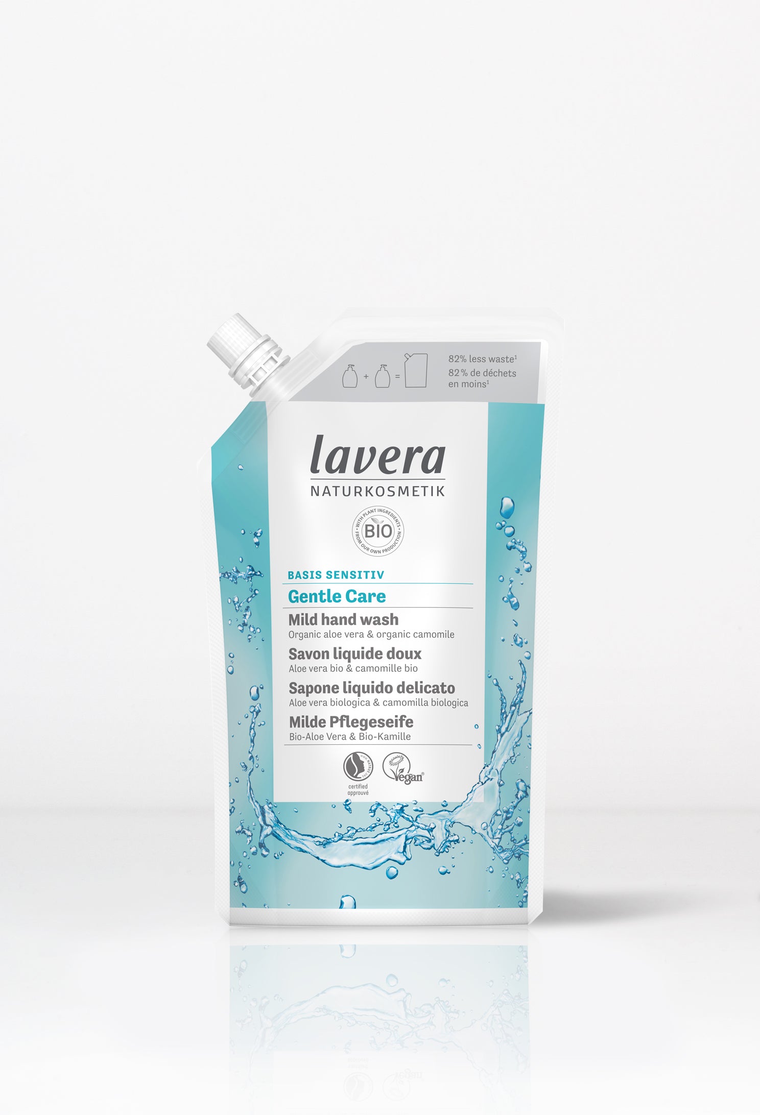 lavera Refill Pouch basis sensitive Gentle Care Hand Wash