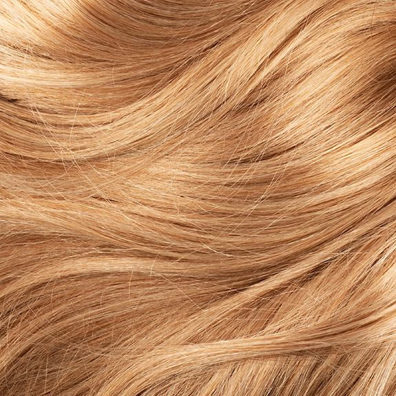 Primo piano capelli biondi e secchi