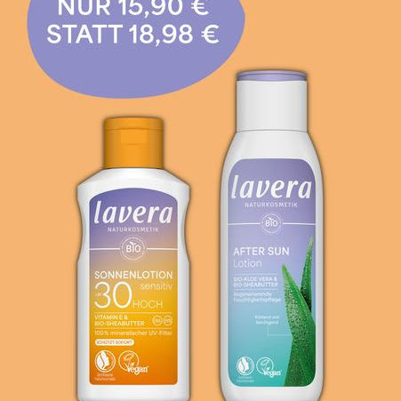 Starter-Set mit zwei Sonnenprodukten